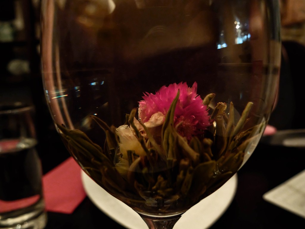 Photographie verre fleur