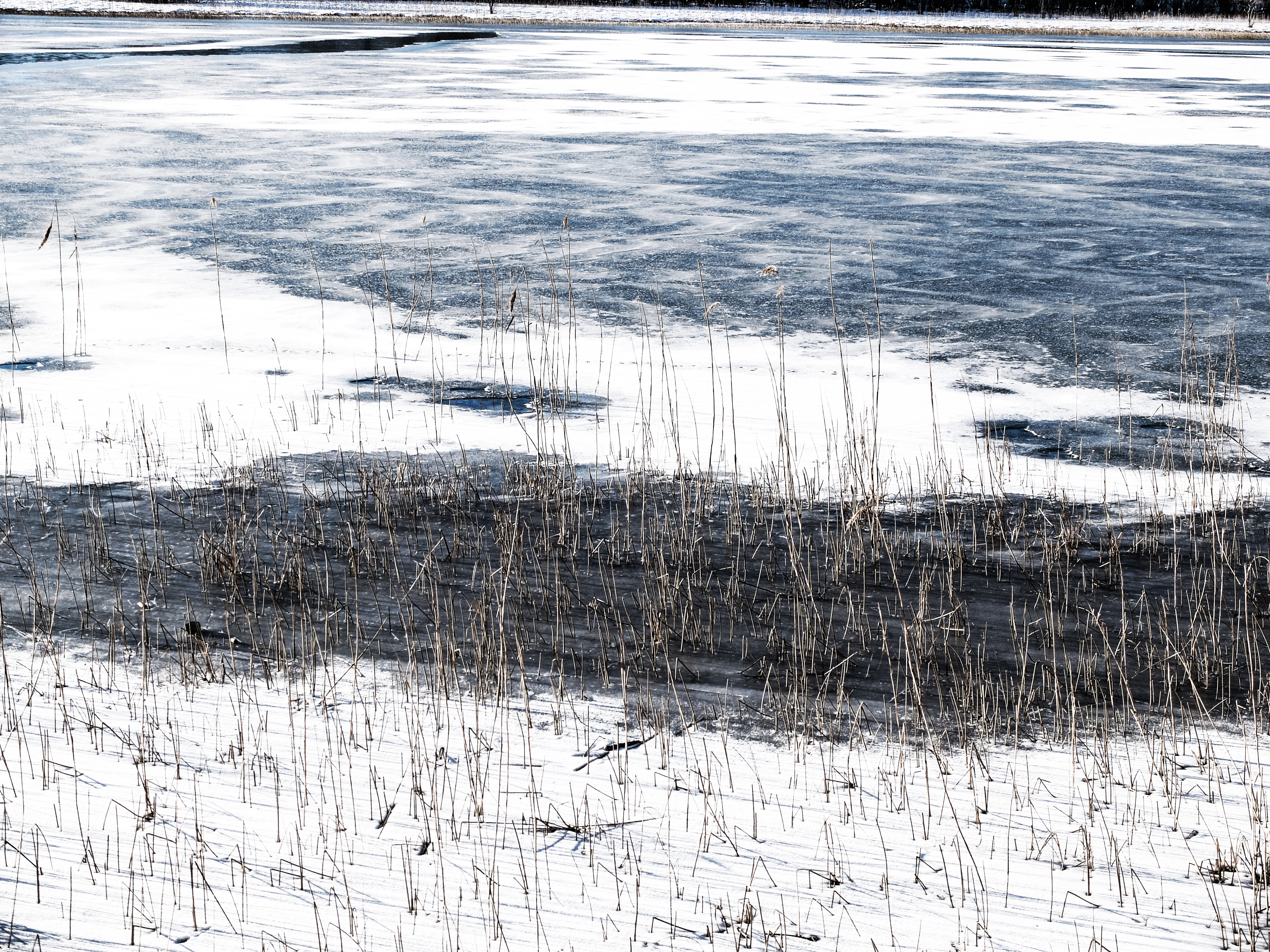 Photographie lac etival hiver
