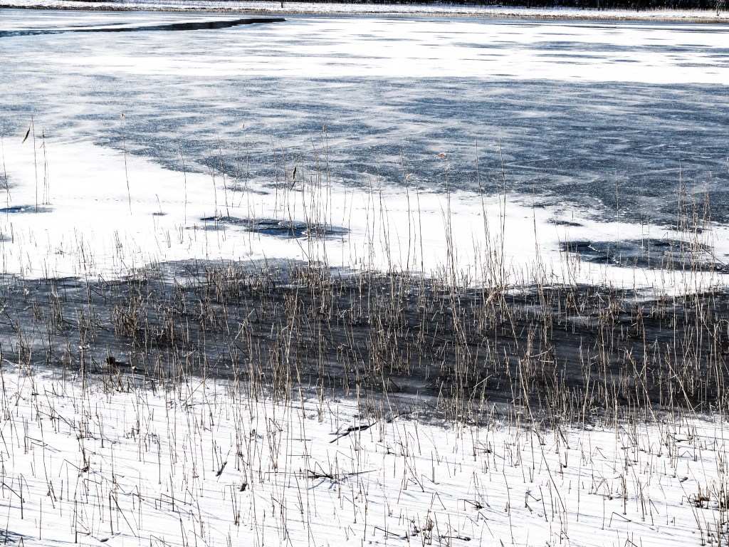 Photographie lac etival hiver