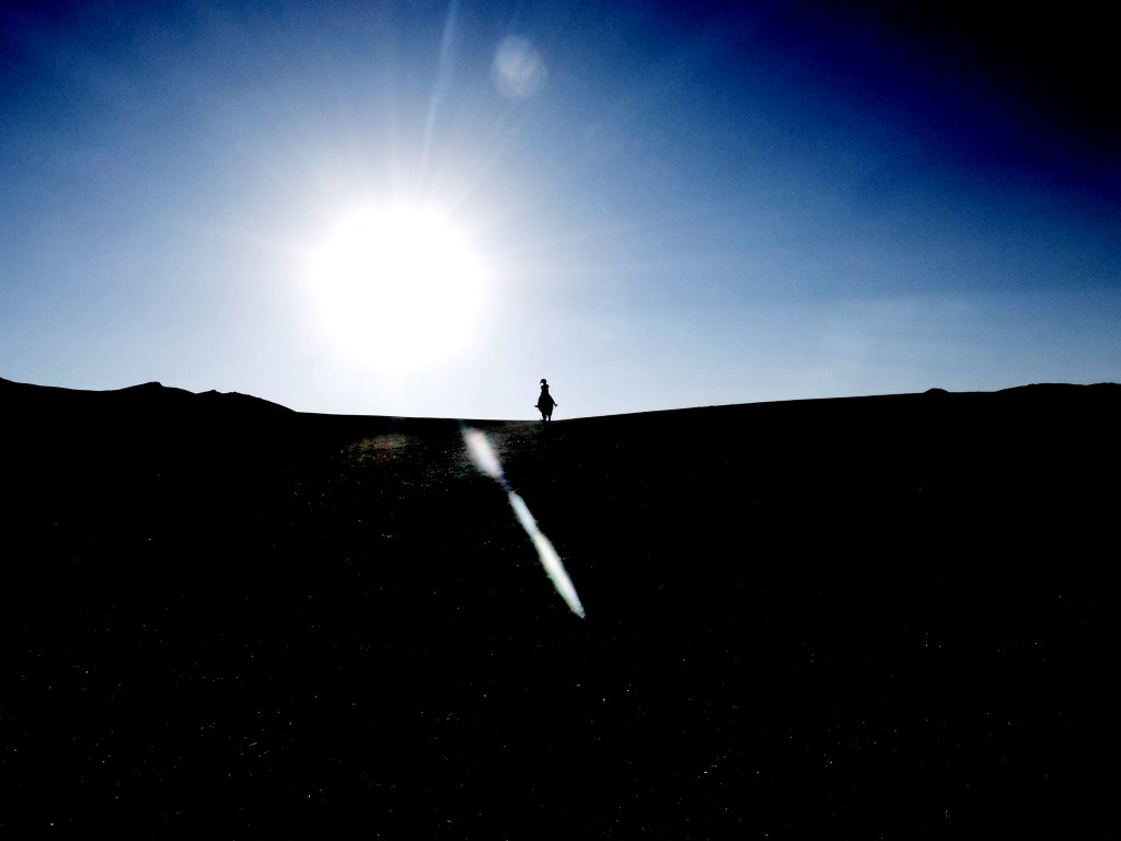 Photographie Kirghizistan paysage fille a cheval