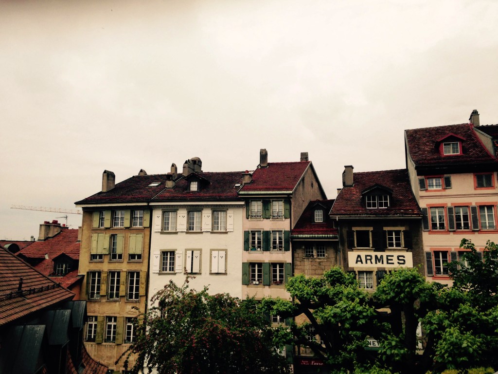 Paysage rue Lausanne